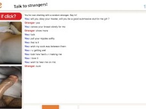 Biscuit reccomend very lucky omegle with this beautiful