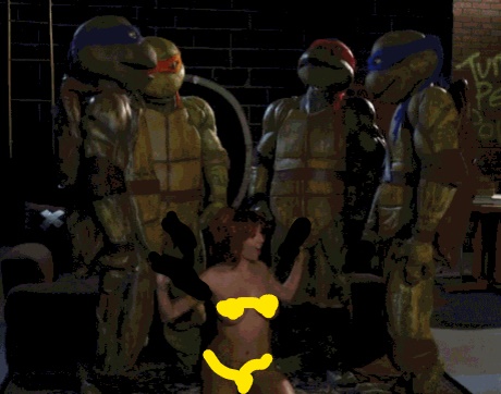Ten Inch Mutant Ninja Turtles Porn