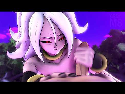Dragon ball android 21 naked booty