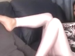 best of Wife intensive with legs footjob