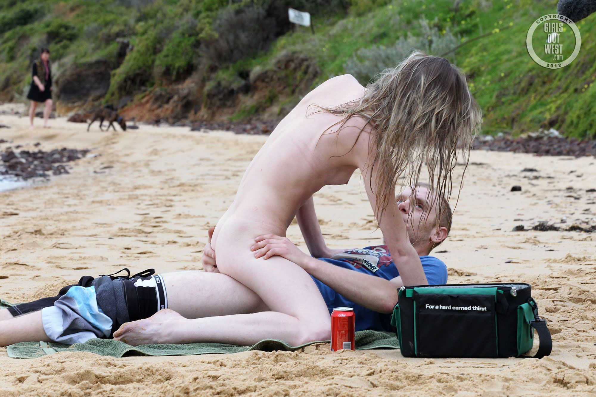 best of Hot naked girl fucking beach