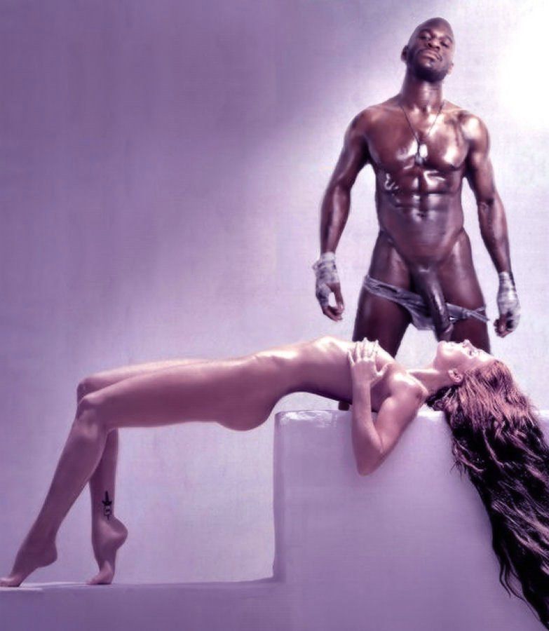 Interracial erotic art