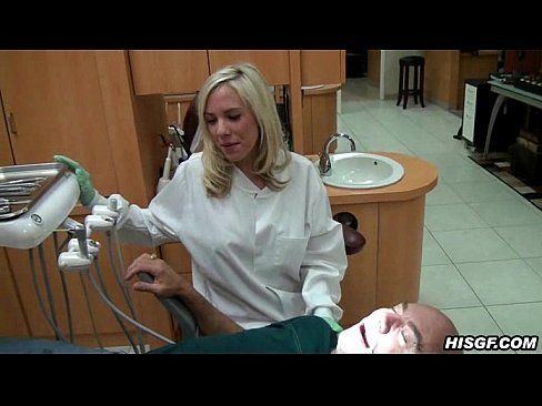 Girls porn presents teen dentist