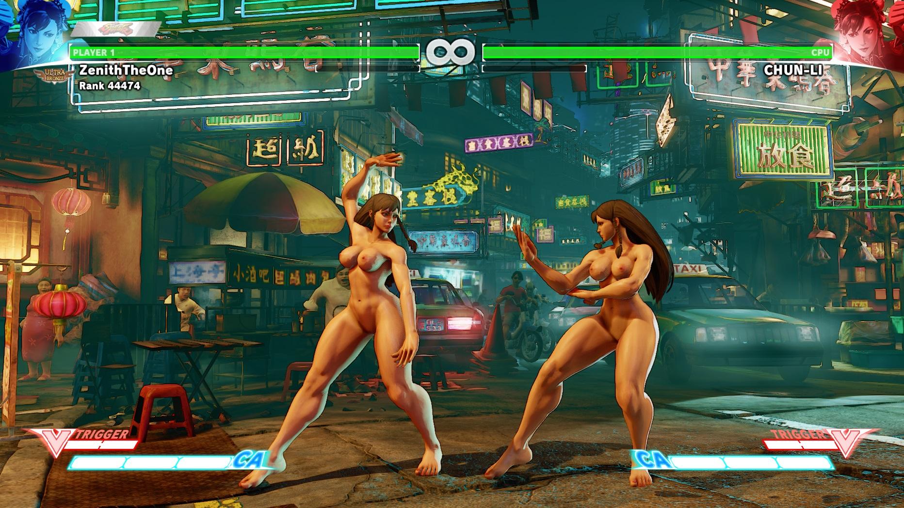Street fighter sexy nude lesbians